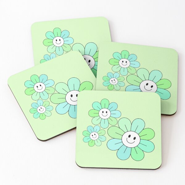 Item preview, Pastel Green Hippie Flowers designed and sold by everything4eva.