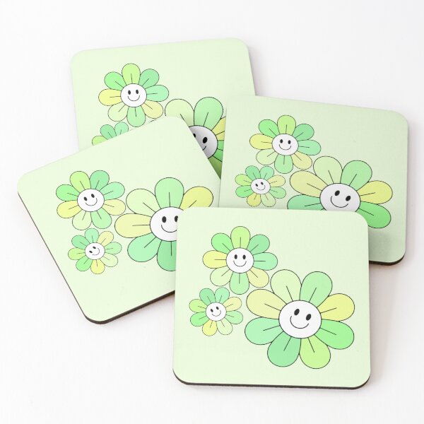 Item preview, Pastel Green Hippie Flowers designed and sold by everything4eva.