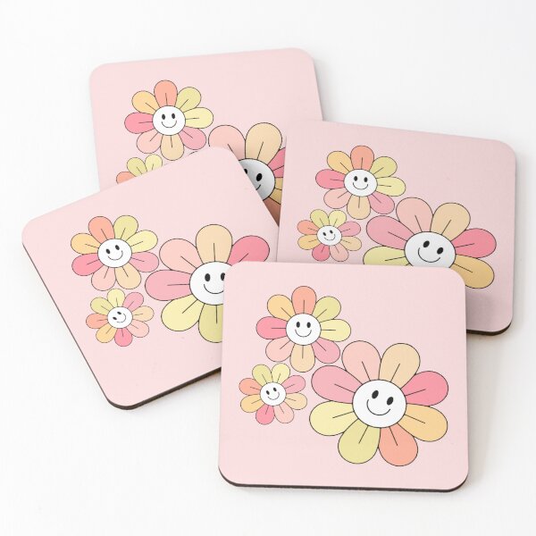 Item preview, Pastel Peach Hippie Flowers designed and sold by everything4eva.