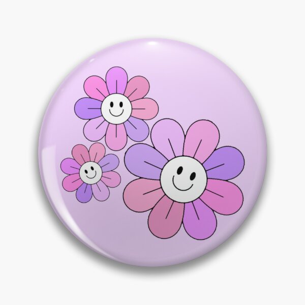 Item preview, Pastel Pink and Purple Hippie Flowers designed and sold by everything4eva.