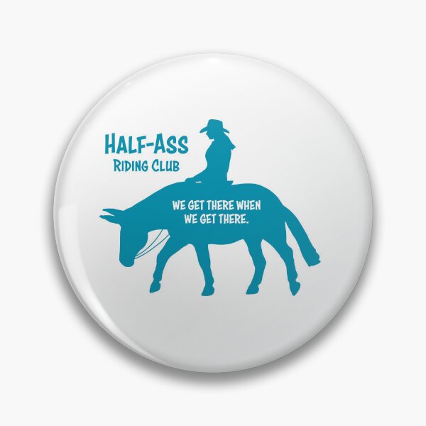 Item preview, Mule Riding Club Version 2 - Teal - FEMALE RIDER designed and sold by Melissa Bradshaw.