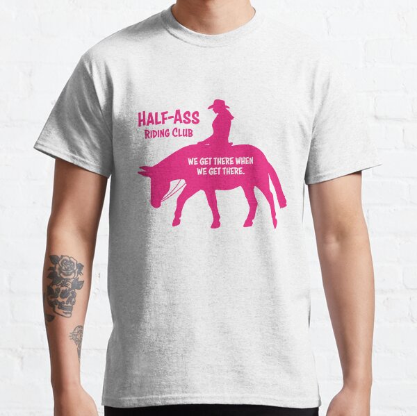 Item preview, Mule Riding Club Version 2 - Pink - FEMALE RIDER designed and sold by Melissa Bradshaw.