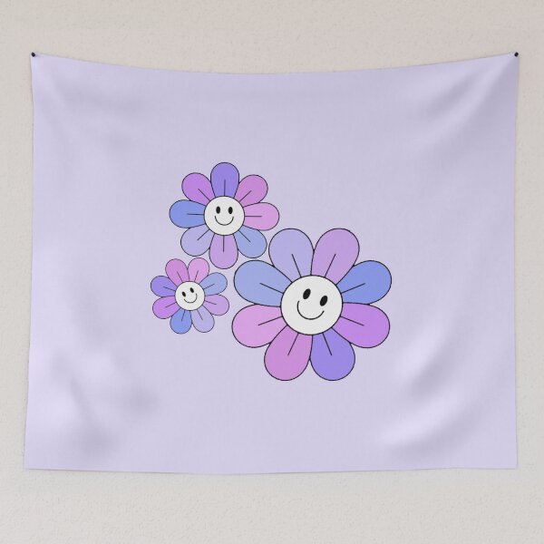 Item preview, Pastel Purple Hippie Flowers designed and sold by everything4eva.