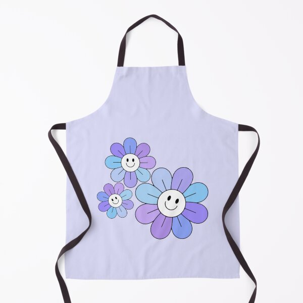 Item preview, Pastel Blue and Purple Hippie Flowers designed and sold by everything4eva.