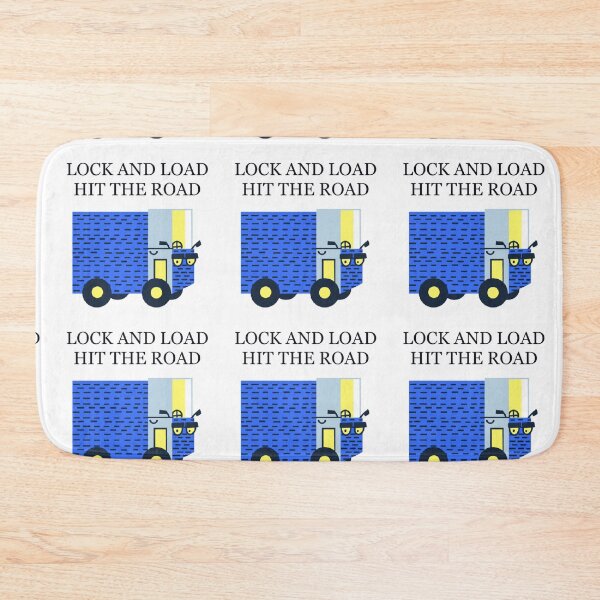 Item preview, Truck art lock and load hit the road designed and sold by Daizydrawshop.