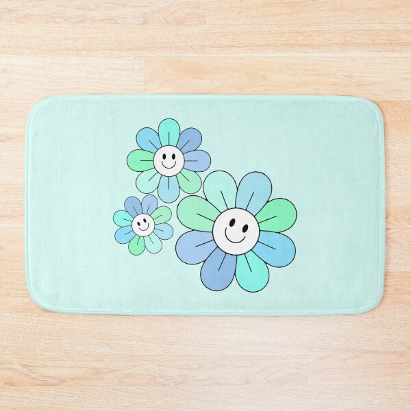 Item preview, Pastel Blue Hippie Flowers designed and sold by everything4eva.