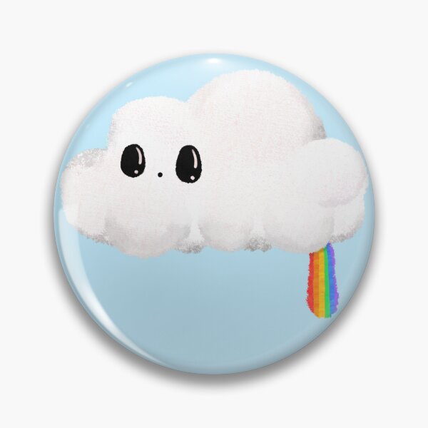 Item preview, Cloud Pooping a Rainbow designed and sold by Surplus Weird.