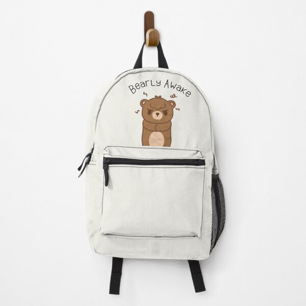 Item preview, Bearly Awake Angry Brown Bear designed and sold by FrescoNat.