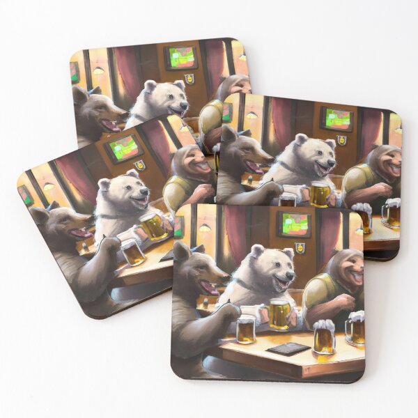 Item preview, Beary Good Time: Three Bears Raise a Toast at the Pub designed and sold by jerekunnas.
