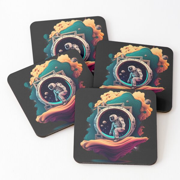 Item preview, Astronaut inside galaxy designed and sold by Sarvgya Verma.