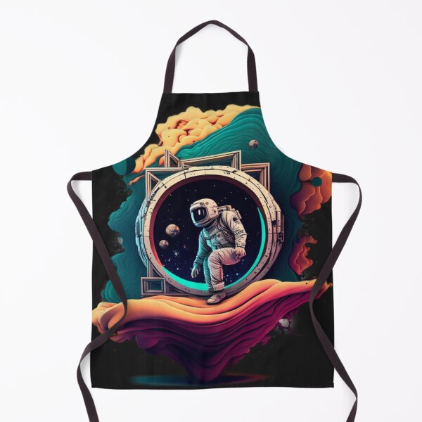 Item preview, Astronaut inside galaxy designed and sold by Sarvgya Verma.