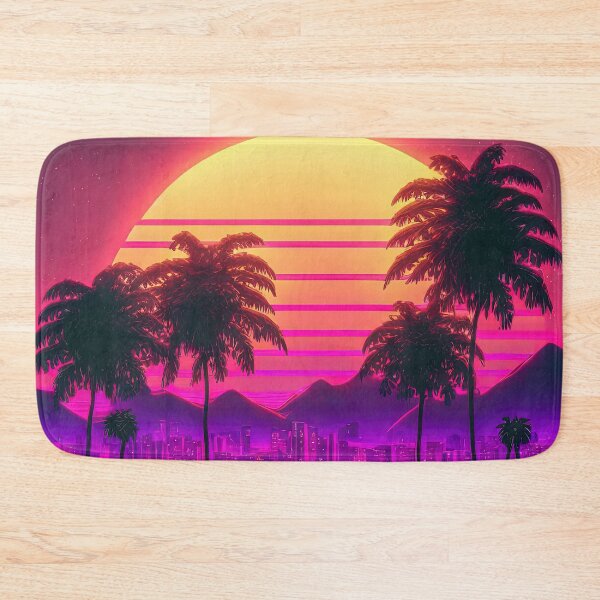 Item preview, Retro Ride: Racing the Sunset's Synthwaves designed and sold by Mullet Monkey.