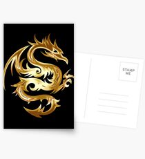 Golden Dragon Postcards