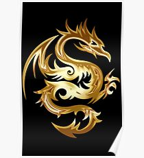 Golden Dragon Poster