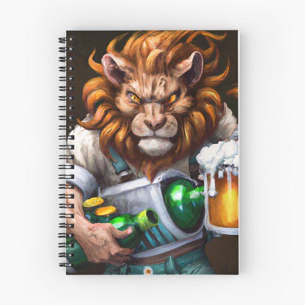 Item preview, Mighty Lion: King of the Booze designed and sold by jerekunnas.