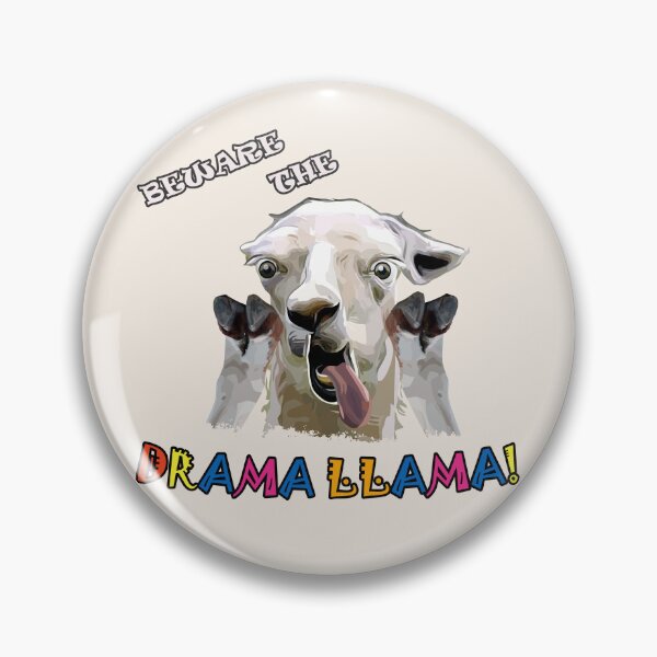 Item preview, Beware the drama llama - Funny pun designed and sold by GiborDesign.
