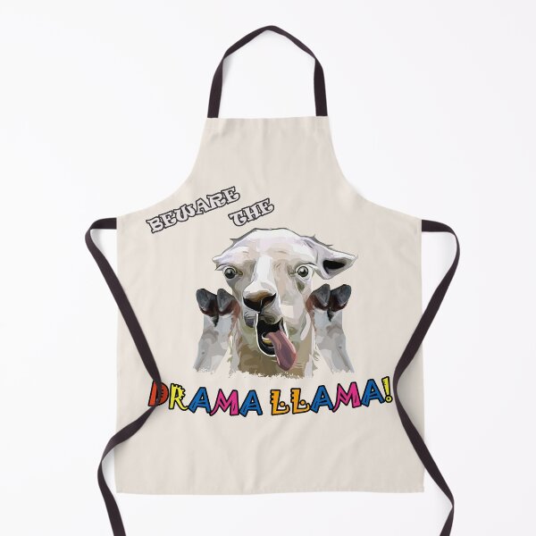 Item preview, Beware the drama llama - Funny pun designed and sold by GiborDesign.