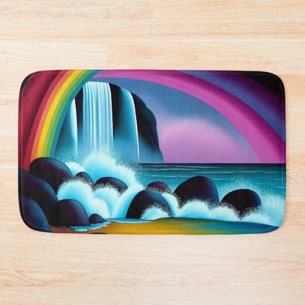 Item preview, Magical Sunset Beach Waterfall, My Happy Place designed and sold by Orianah.