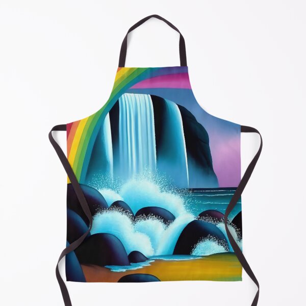 Item preview, Magical Sunset Beach Waterfall, My Happy Place designed and sold by Orianah.