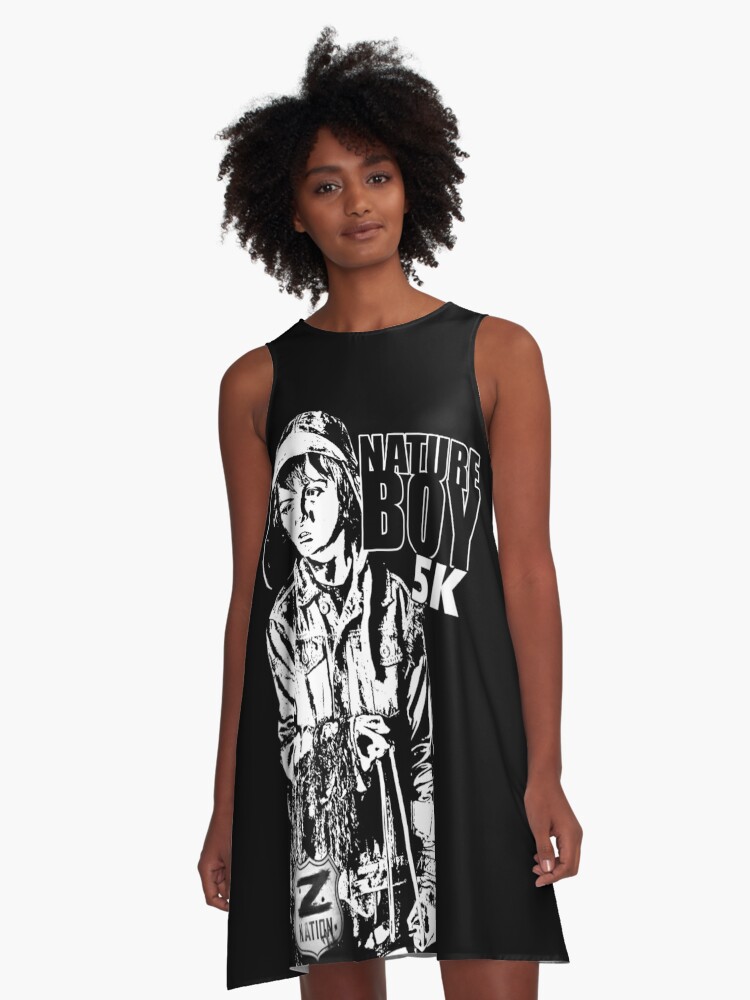 nature boy a k a 5k z nation a line dress by livibythebook redbubble redbubble