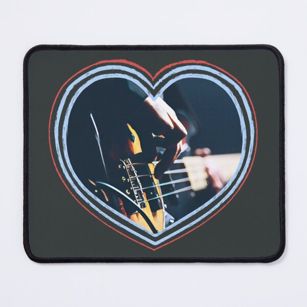Item preview, Love Base Guitar Print. For a base guitar player, for a base guitar instructor, for a base guitar lover. designed and sold by Wentoo.