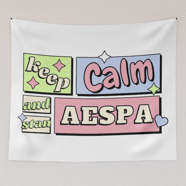 Item preview, Keep Calm and Stan Aespa designed and sold by AliffStudio.