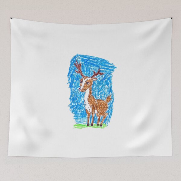 Item preview, Reindeer in the woods designed and sold by MadeBySicilian.