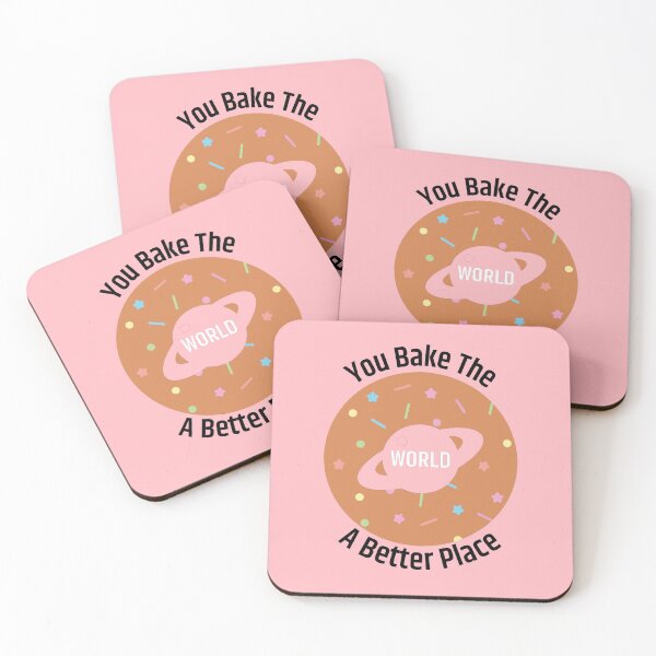 Item preview, You Bake the world A better Place - I  designed and sold by pixelated_echoes.