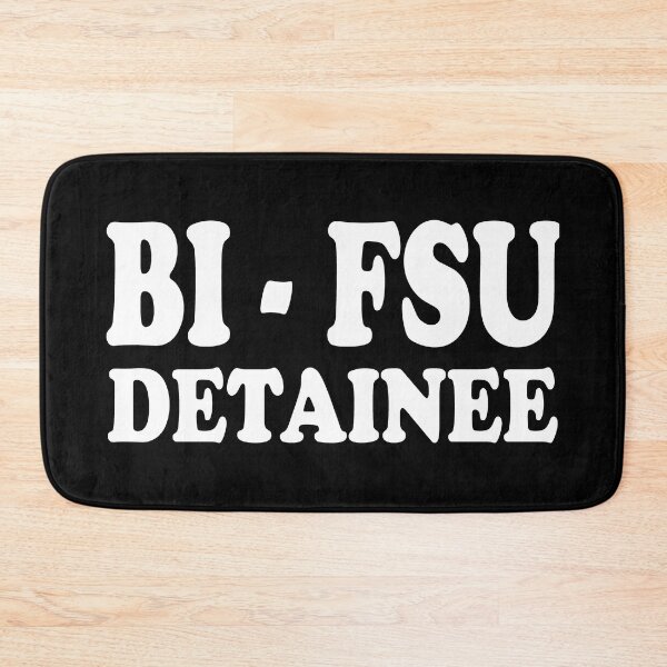 Item preview, BI-FSU DETAINEE -white- designed and sold by DRIPPED-STORE.