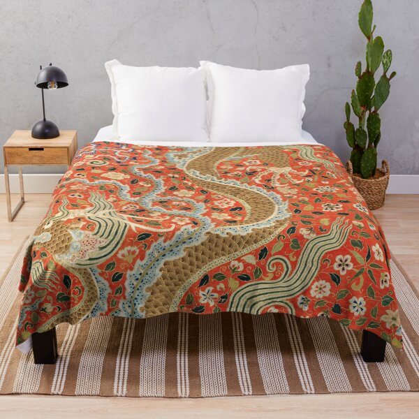 Item preview, Chinese Canopy with Dragon Among Flowers in the late 1100s designed and sold by portokalis.