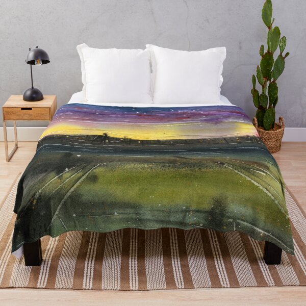 Item preview, Nature and landscape, beautiful night landscape, blue sky designed and sold by anaozzart.