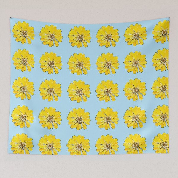 Item preview, flower petals yellow isolated watercolor designed and sold by iAstudio.