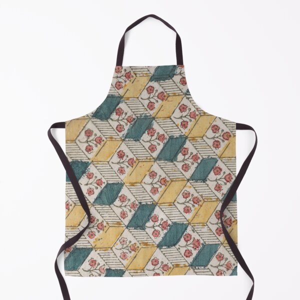 Item preview, Sheet with an overall floral and geometric pattern designed and sold by portokalis.