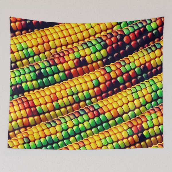 Item preview, Corn Art clothing design tesselation... super corny. designed and sold by DESIGNERCATS.