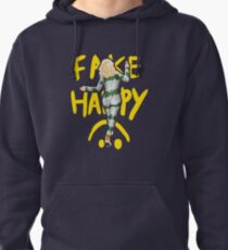fake happy Pullover Hoodie