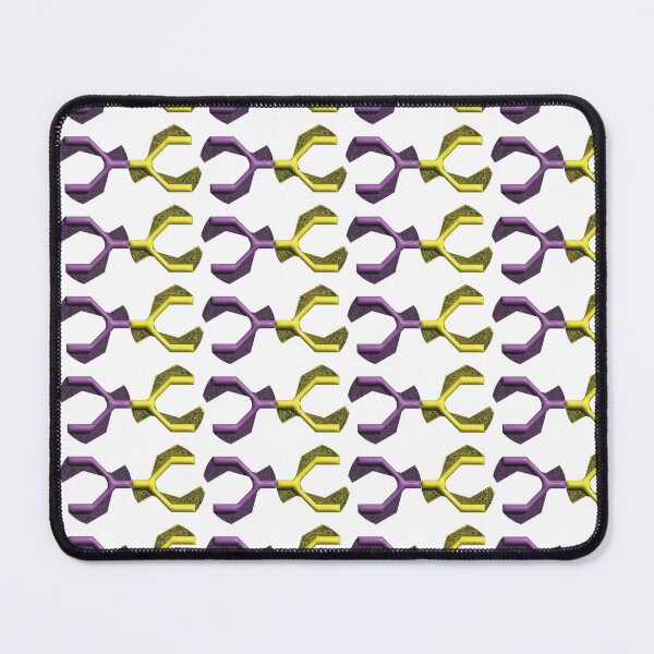 Item preview, Y shaped pattern (yellow and purple) designed and sold by srelite01art.