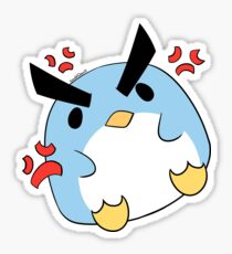 Angry Penguin Sticker