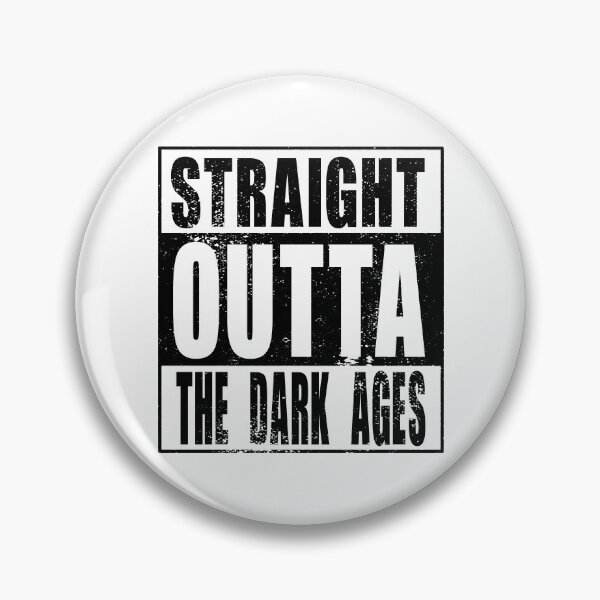 Item preview, Straight Outta The Dark Ages (black) designed and sold by SolidEarthArt.