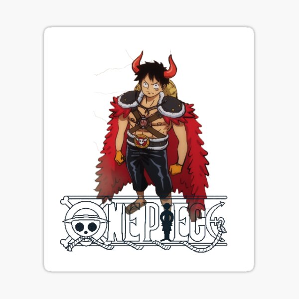 One Piece Deco Sticker Wano Country Arc #02 Monkey D. Luffy 2 pieces Ensky