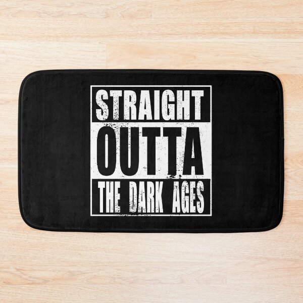 Item preview, Straight Outta The Dark Ages (white) designed and sold by SolidEarthArt.
