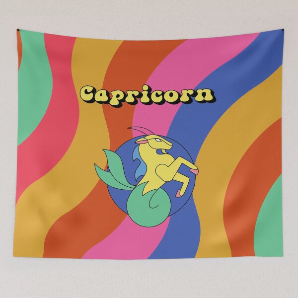 Item preview,  Retro Capricorn Zodiac Star Sign designed and sold by GaryDobson.