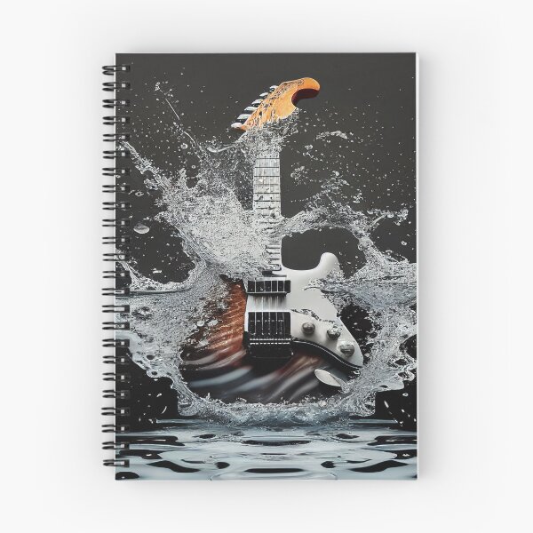 Item preview, Commercial Guitar Art With Water Splashing designed and sold by Unwind-Art-Work.