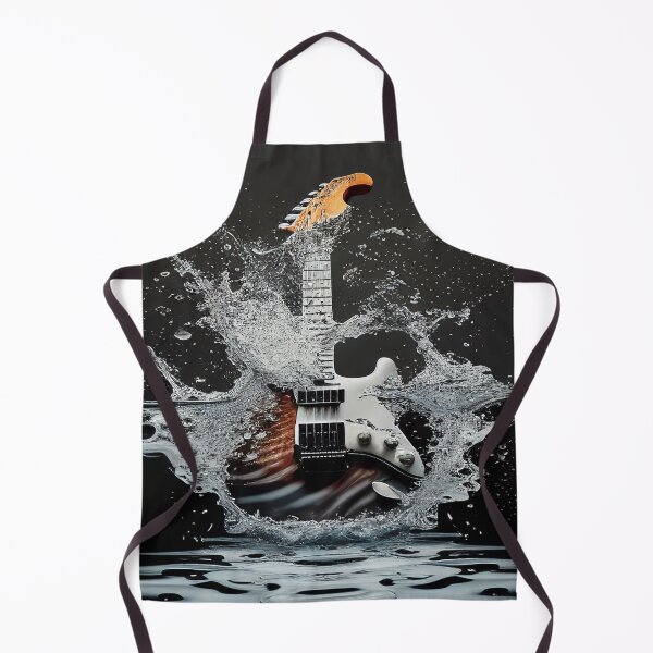 Item preview, Commercial Guitar Art With Water Splashing designed and sold by Unwind-Art-Work.
