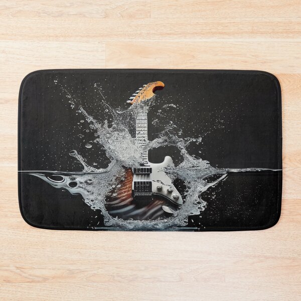 Item preview, Commercial Guitar Art With Water Splashing designed and sold by Unwind-Art-Work.