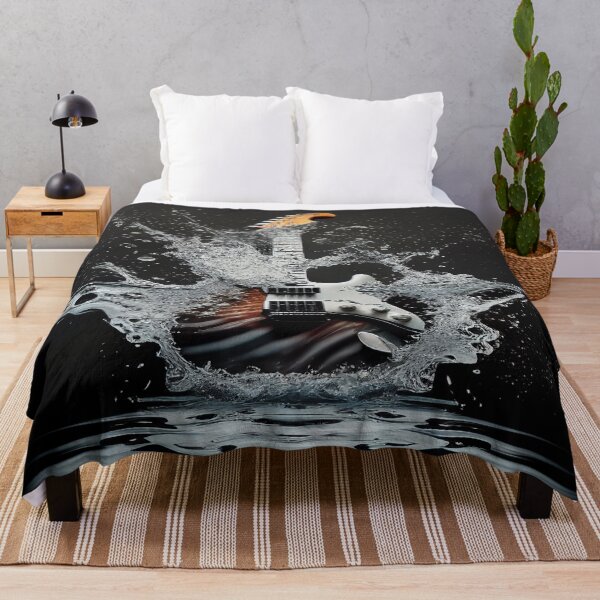 Item preview, Commercial Guitar Art With Water Splashing designed and sold by Unwind-Art-Work.