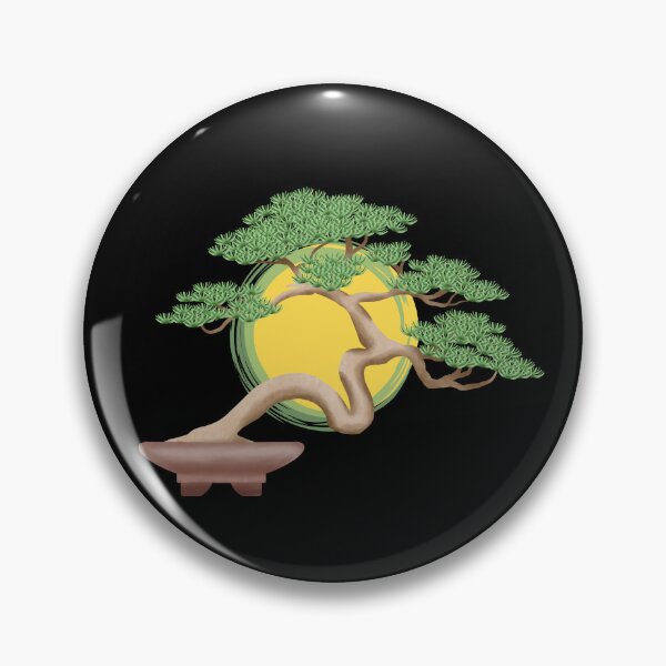 Item preview, Bonsai Tree Sun Enso designed and sold by piesdesignart.