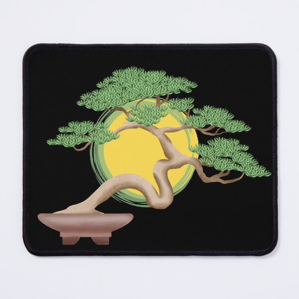 Item preview, Bonsai Tree Sun Enso designed and sold by piesdesignart.