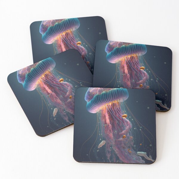 Item preview, Ethereal Enigma: A Serene Showcase of Jellyfish Art designed and sold by AstralArtisan.