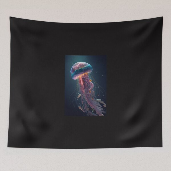 Item preview, Ethereal Enigma: A Serene Showcase of Jellyfish Art designed and sold by AstralArtisan.