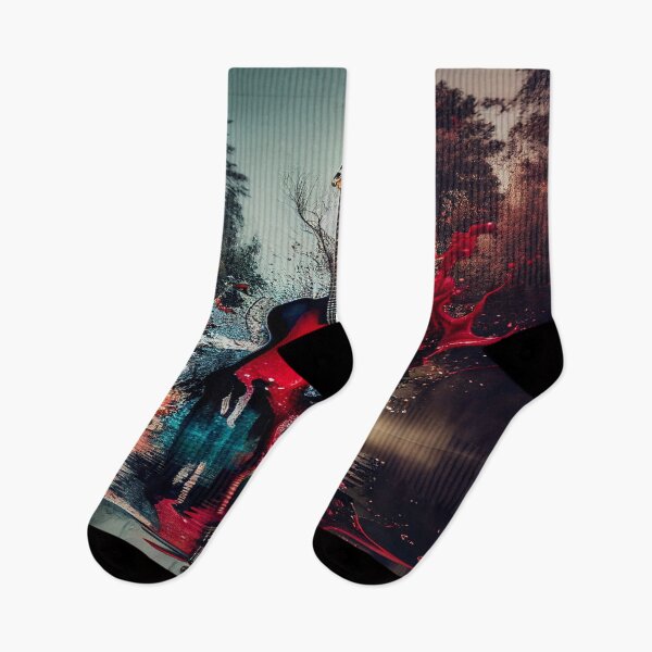 Item preview, Commercial Guitar Art With Water Splashing In The Forest designed and sold by Unwind-Art-Work.